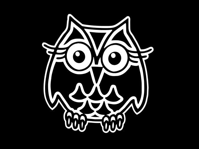 CUTE OWL OWLS Vinyl Decal Car Sticker Wall Truck CHOOSE SIZE COLOR