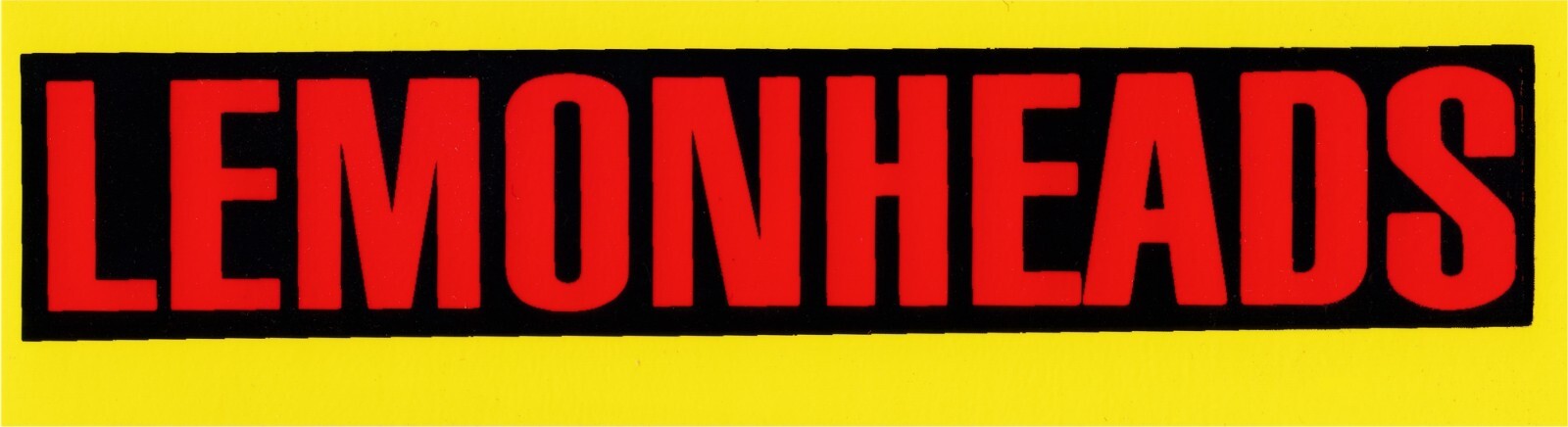 Sticker – Lemonheads Black Red Logo Punk Rock Music Band 1990s Decal Gift #23030