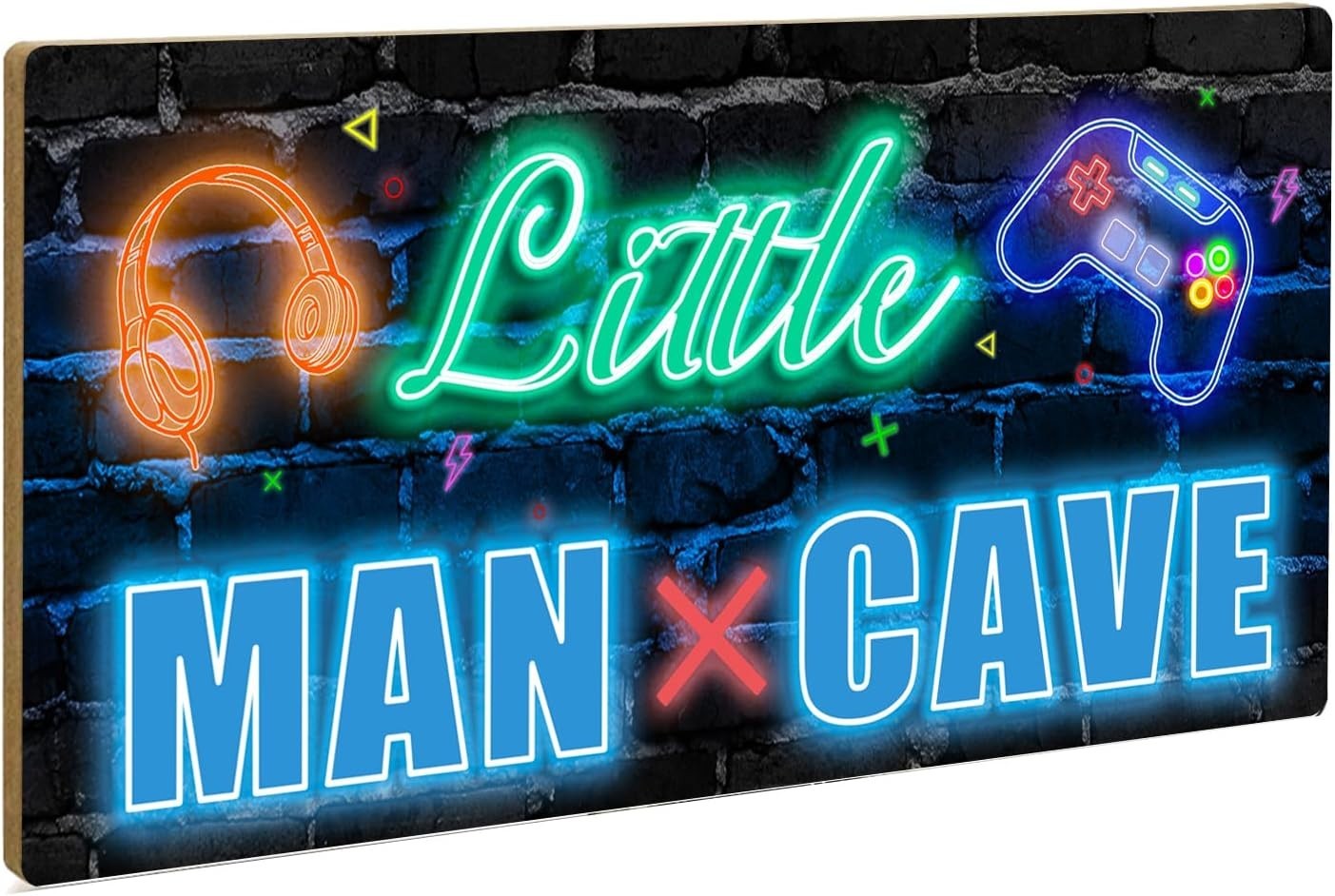 Fun 'Game Room' Door Sign for Kids – Perfect Playroom Decor, Easy Installation