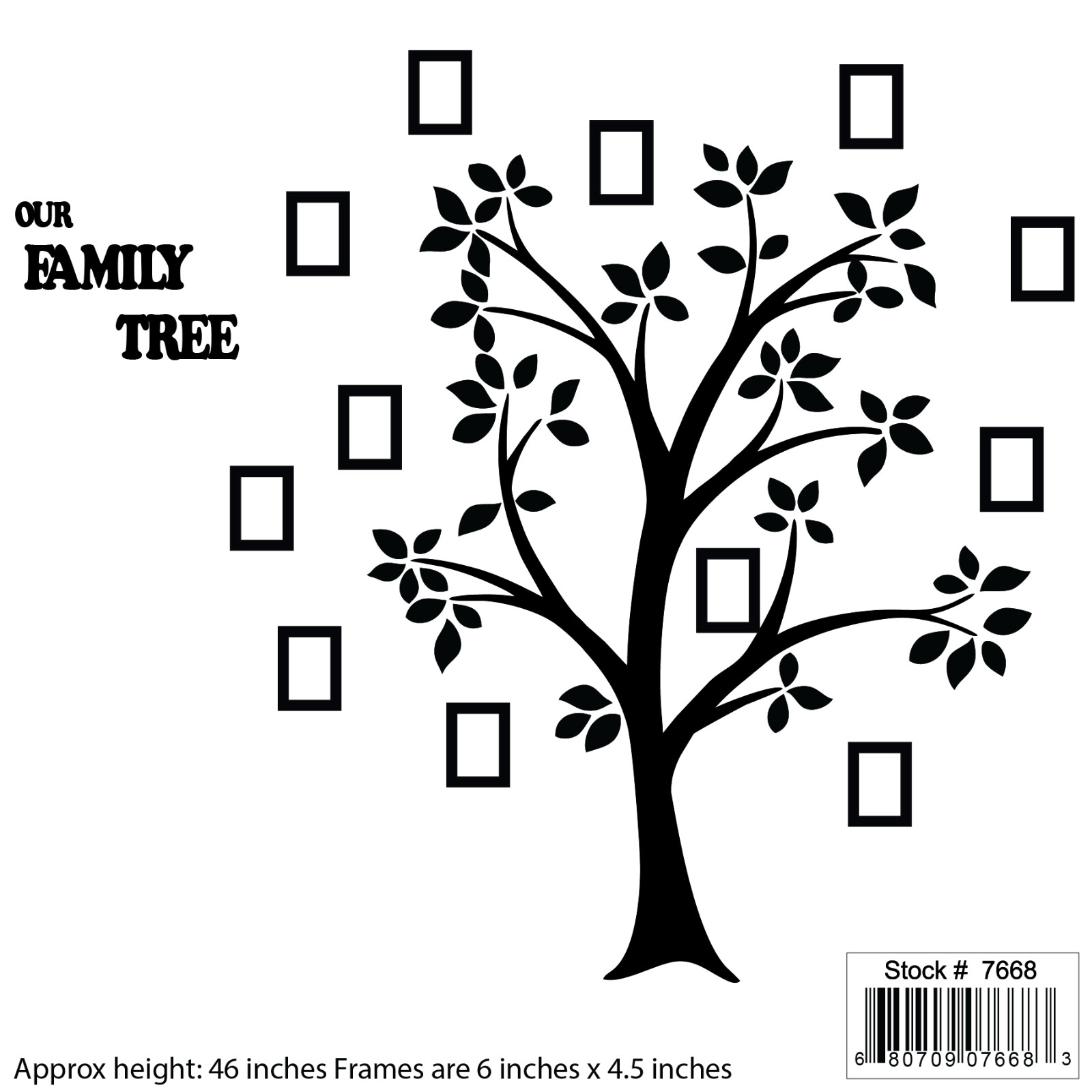 Medium Family Tree 46 inches High