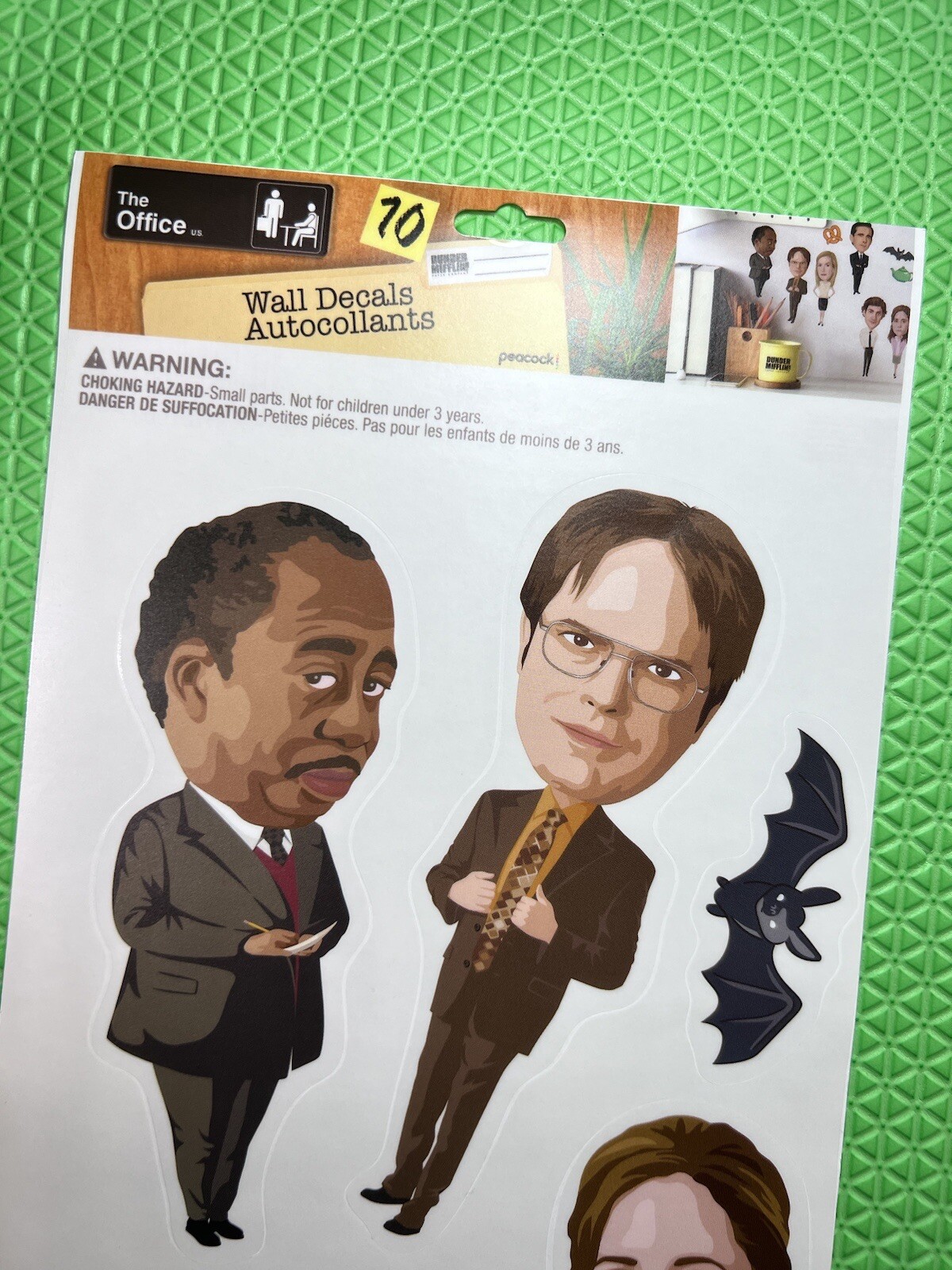 THE OFFICE Wall Decals Stickers DUNDER MIFFLIN Michael Scott Dwight Shrute