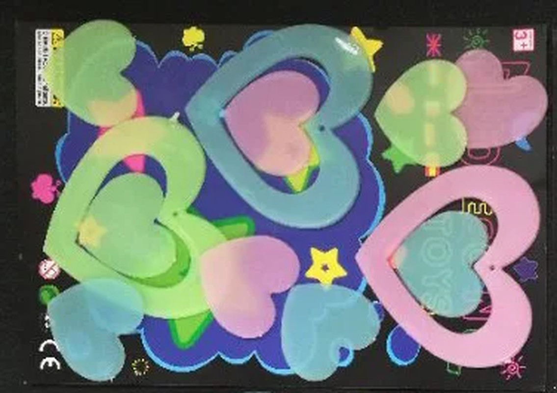 Luminous Cartoon Butterfly Stars Wall Stickers for Kids Room Bedroom Decor Glow