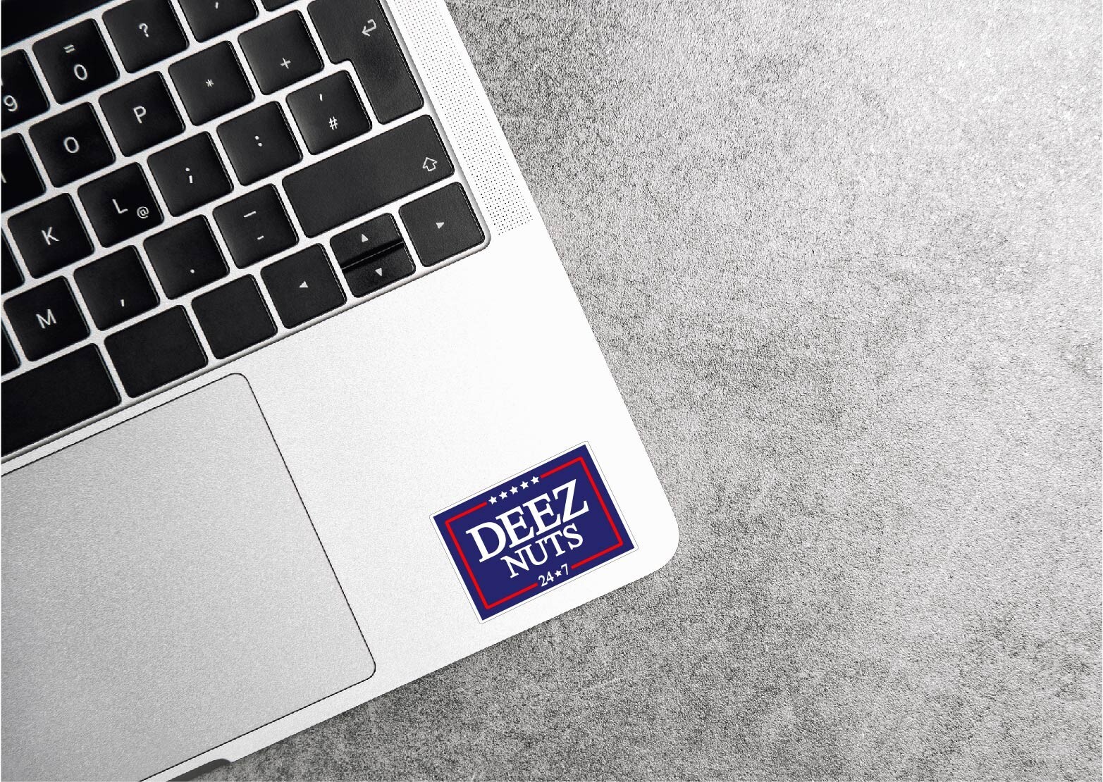 Deez Nuts 24 7 Decal Sticker Political Humor Anti Pro Trump MAGA Biden Vote USA