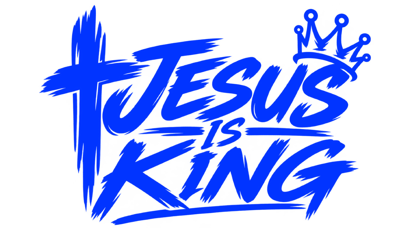 Jesus Is King Vinyl Decal Sticker Christian