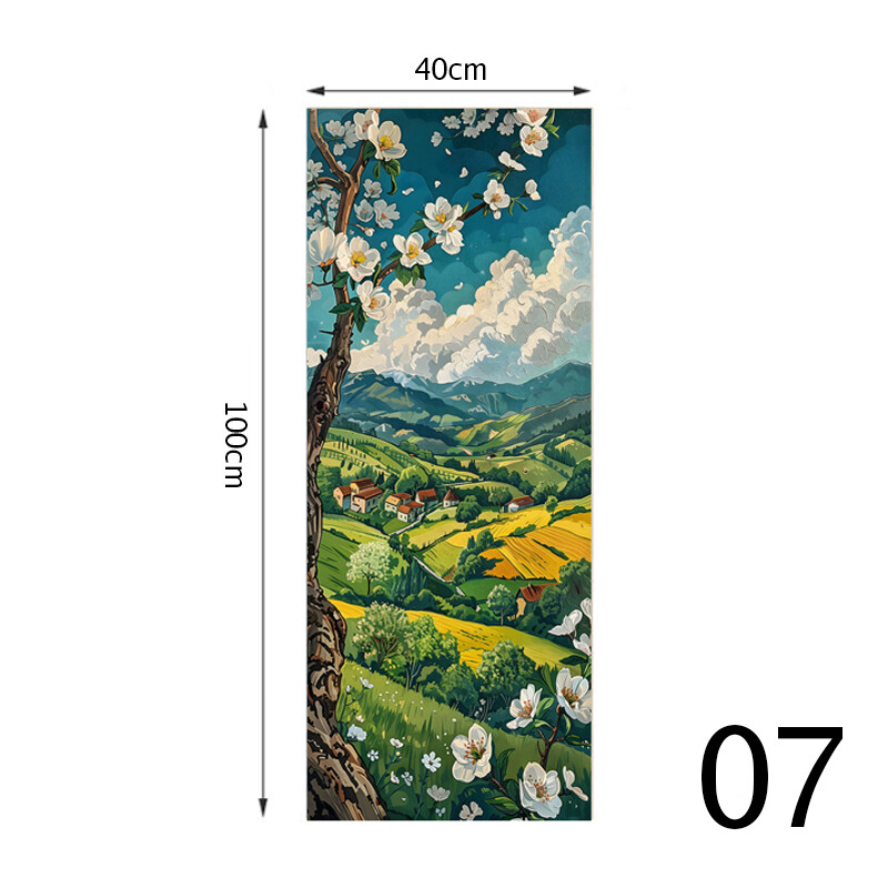 Door Sticker Wallpaper Murals Abstract Self-adhesive Waterproof Elevator Paper