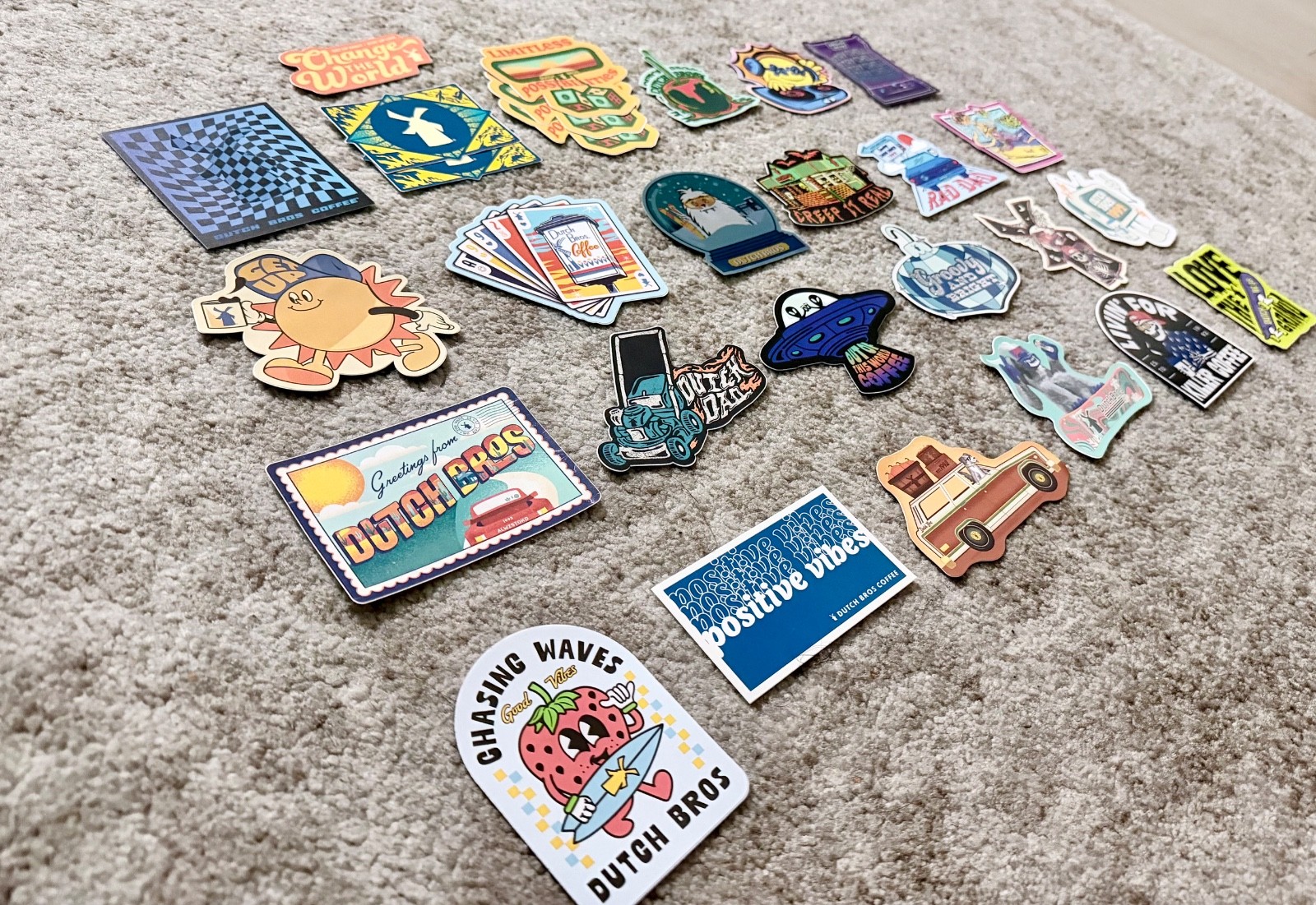 Random Dutch Bro Stickers “You Choose” $5.00 each!