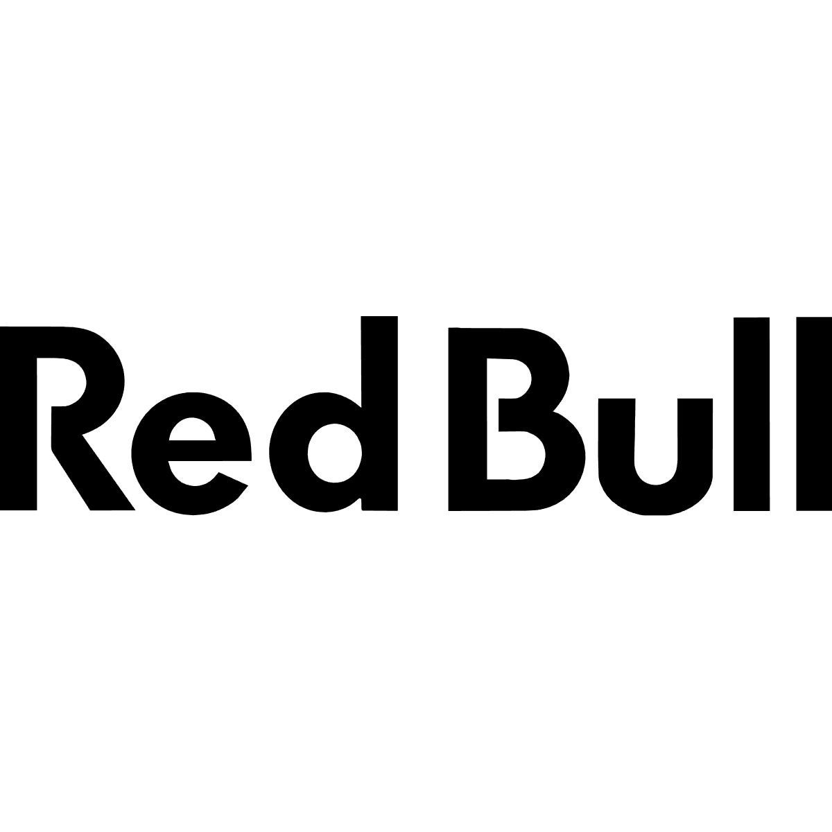 Red Bull Vinyl Decal Die Cut