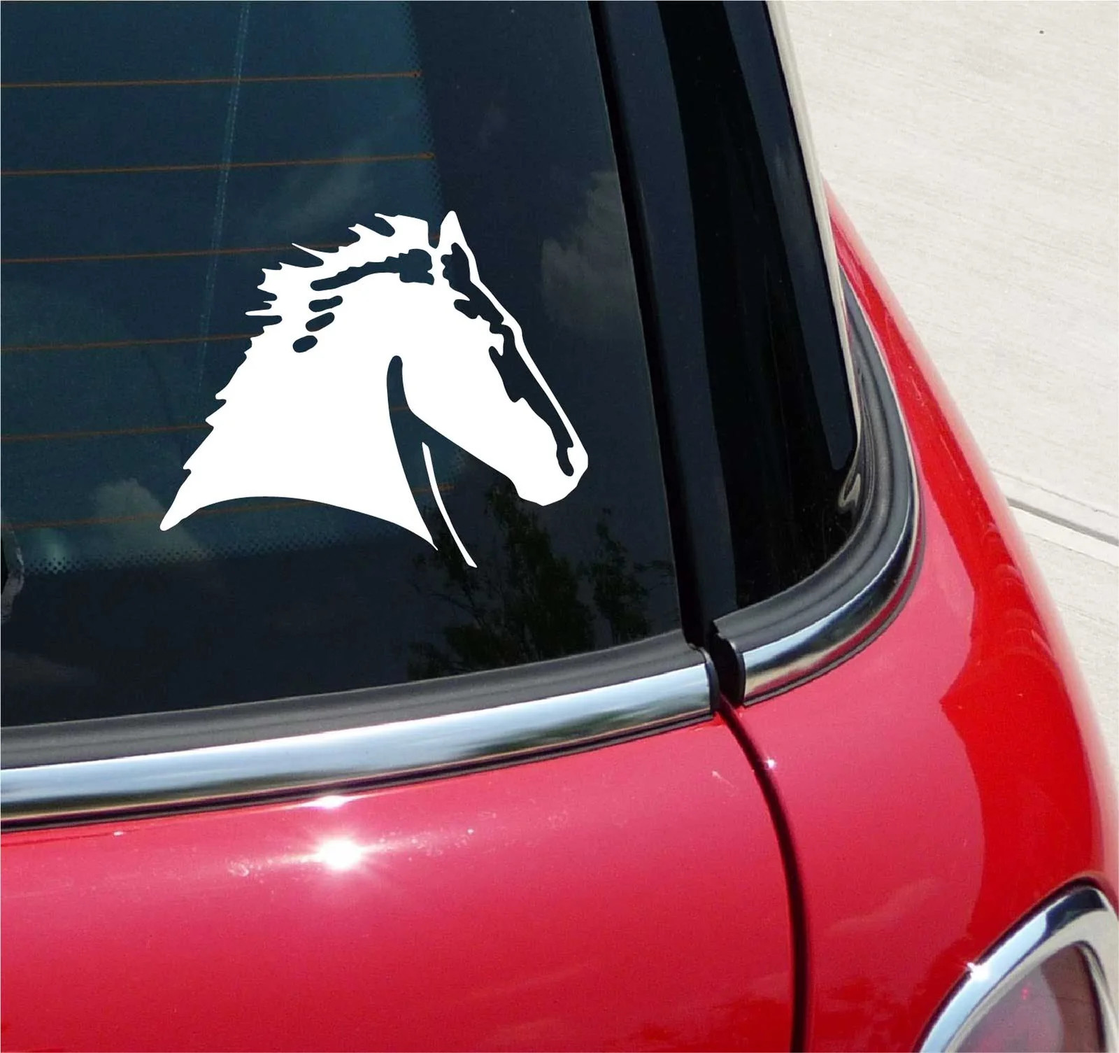HORSE HEAD HORSES KNIGHT CHESS GRAPHIC DECAL STICKER ART CAR WALL DECOR