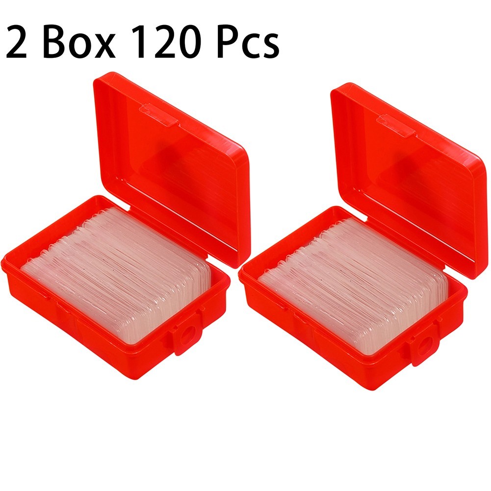 Convenient 60PCS/BOX Double Sided Sticky Tape Strong Hold Easy to Apply