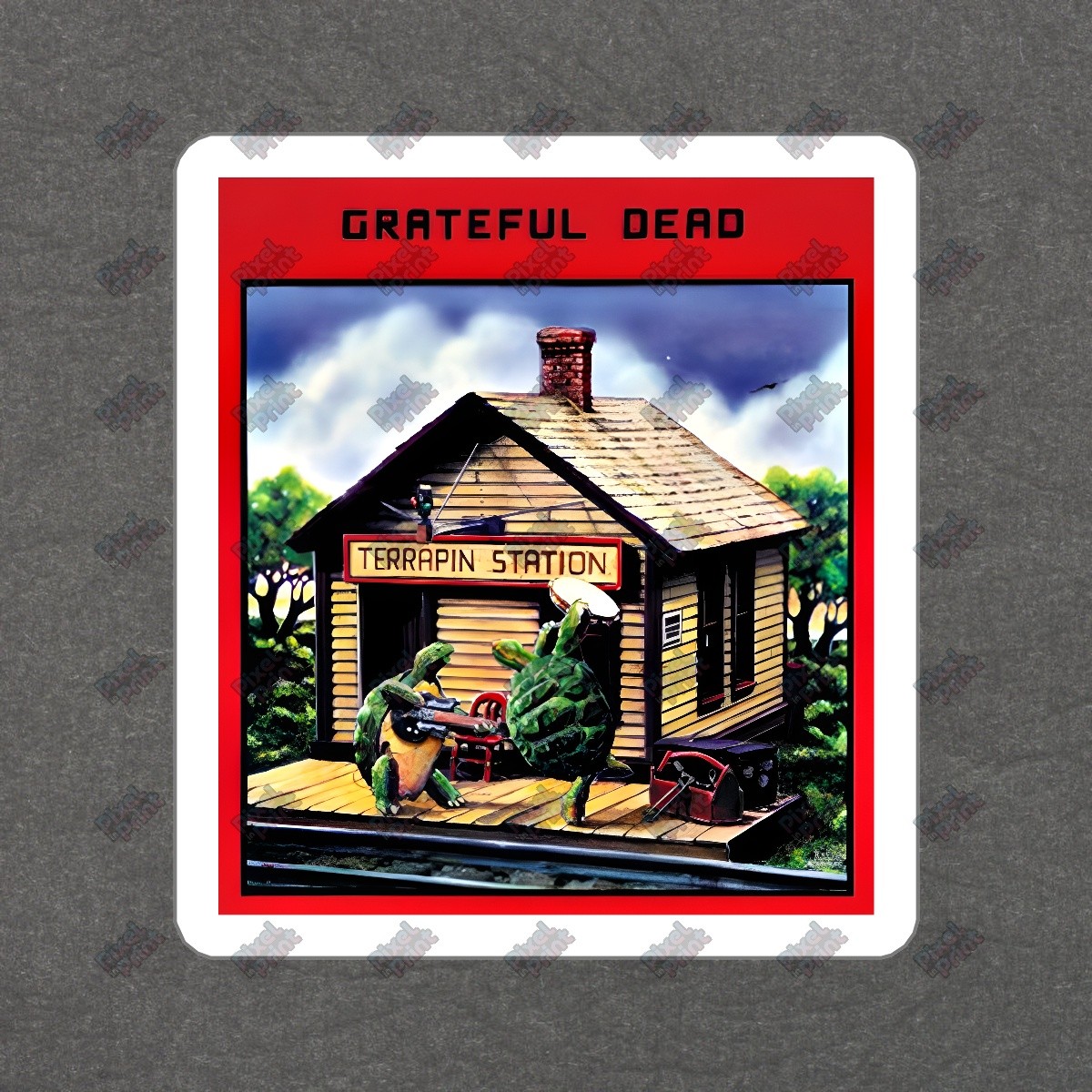 Grateful Dead Terrapin Station Vinyl Sticker Decal Music Lovers Gift #804740
