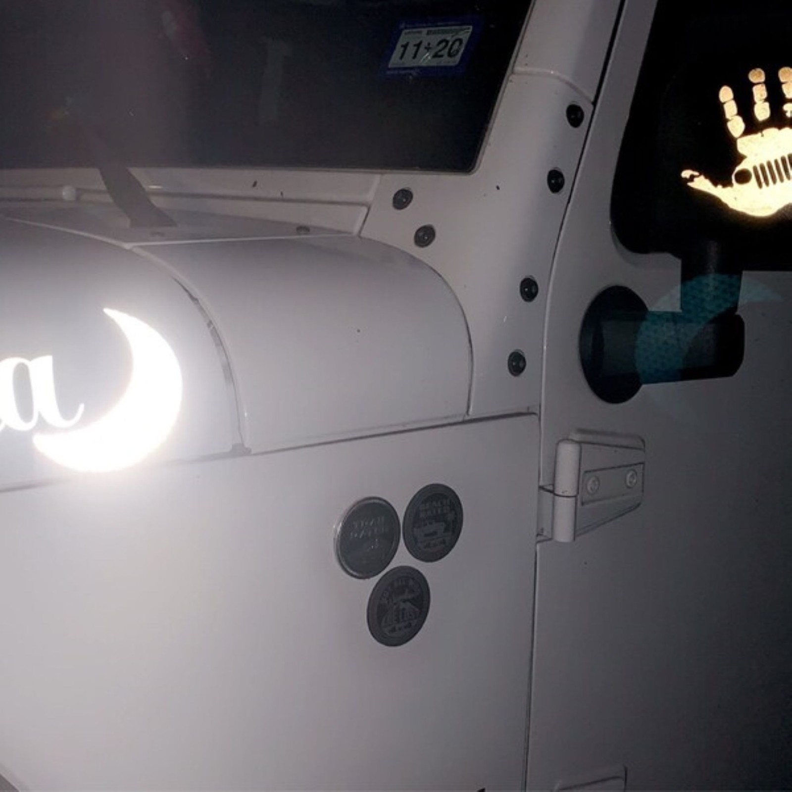 1" – 14" Custom Outdoor REFLECTIVE Vinyl Lettering Decal Sticker Car Window Sign
