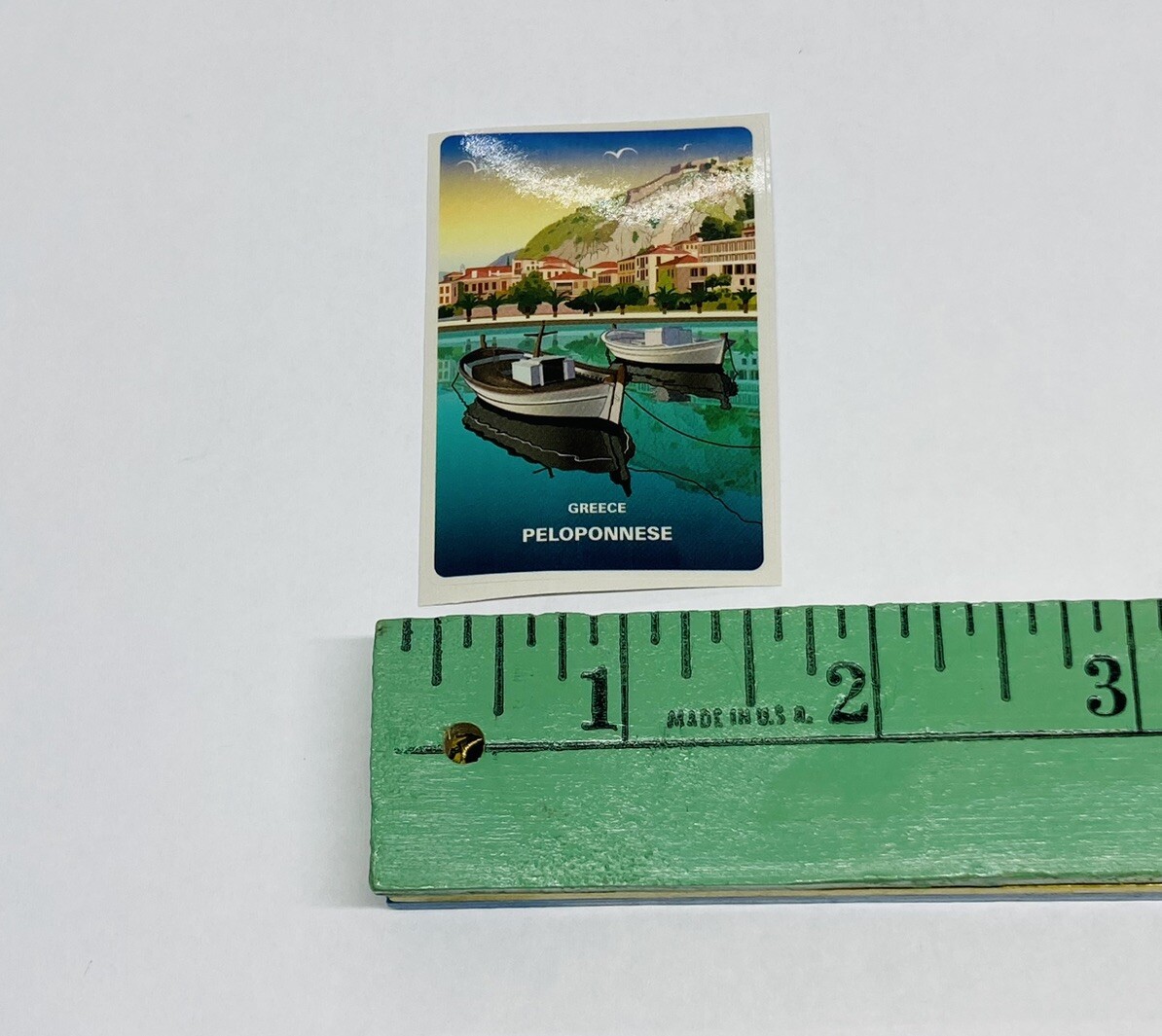 Peloponnese Greece Sticker Harbor Travel City Tour Art Decal Vinyl Souvenir Tc6