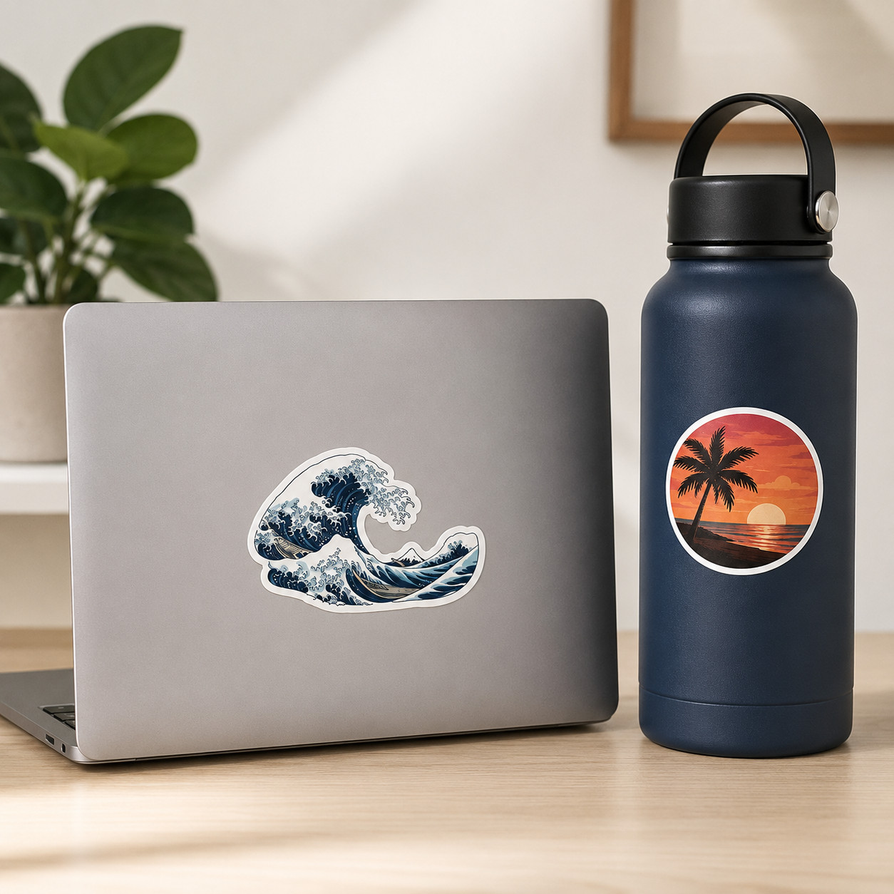✨ Custom Stickers – Personalized Logo Labels Matte Glossy Die Cut PrismPeel ✨