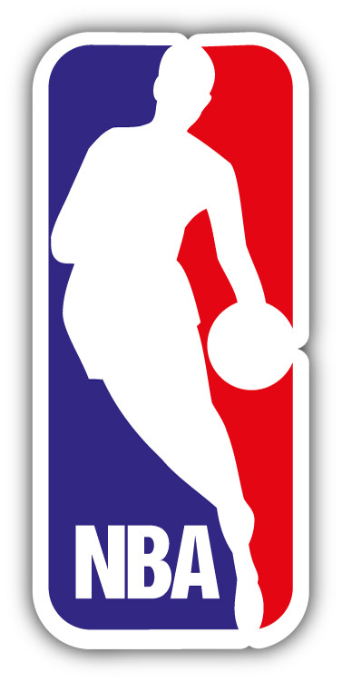 NBA Basketball Logo Car Bumper Sticker Decal – 3", 5", 6" or 8"