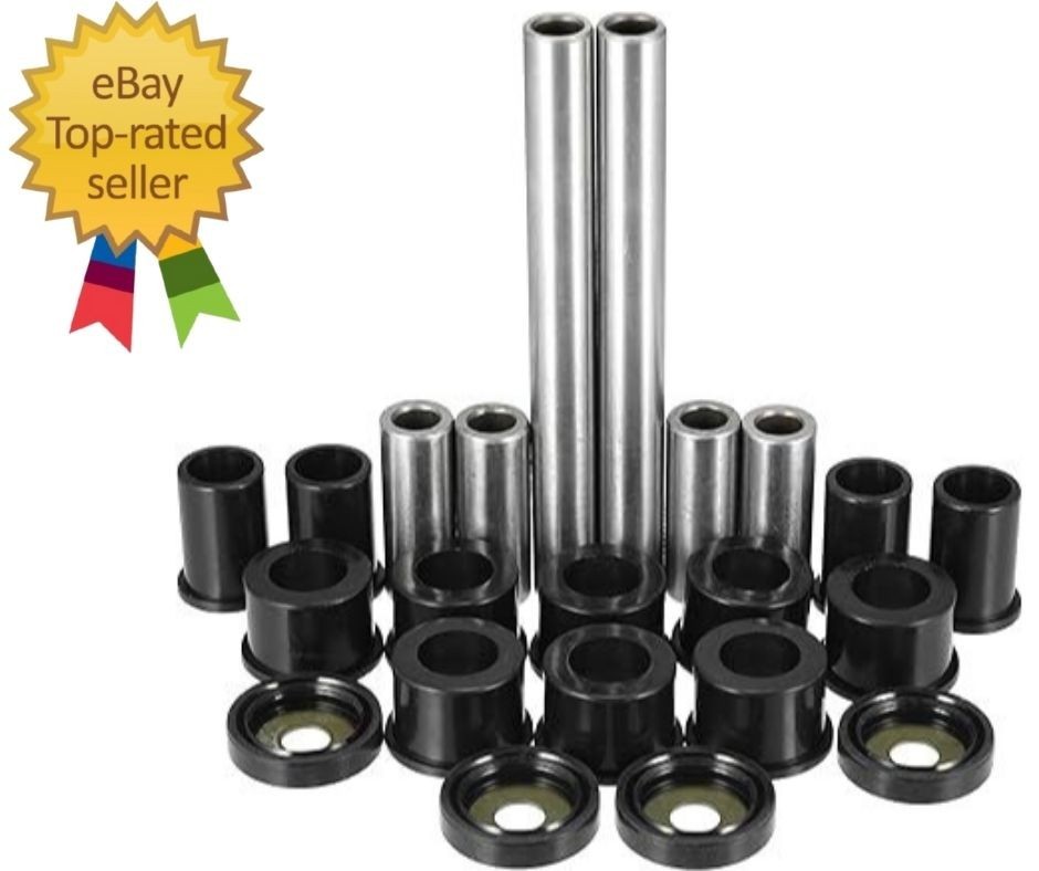 Front Upper and Lower Control Arm Bushings Kit Suspension for Honda 500 Foreman