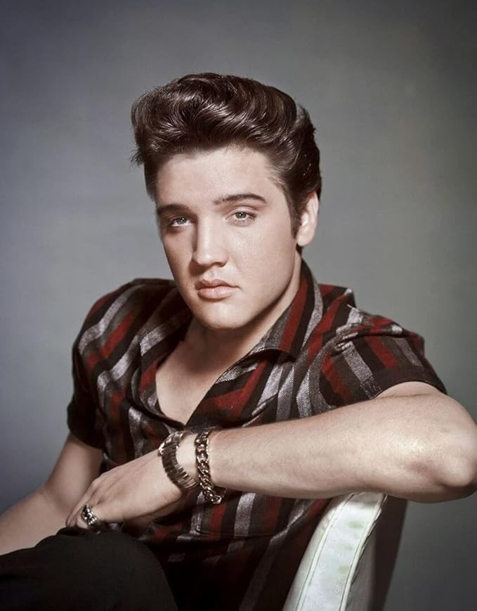 Elvis Portrait Sticker Decal Laptop Wall Mirror Cup Tumblr Locker Bin