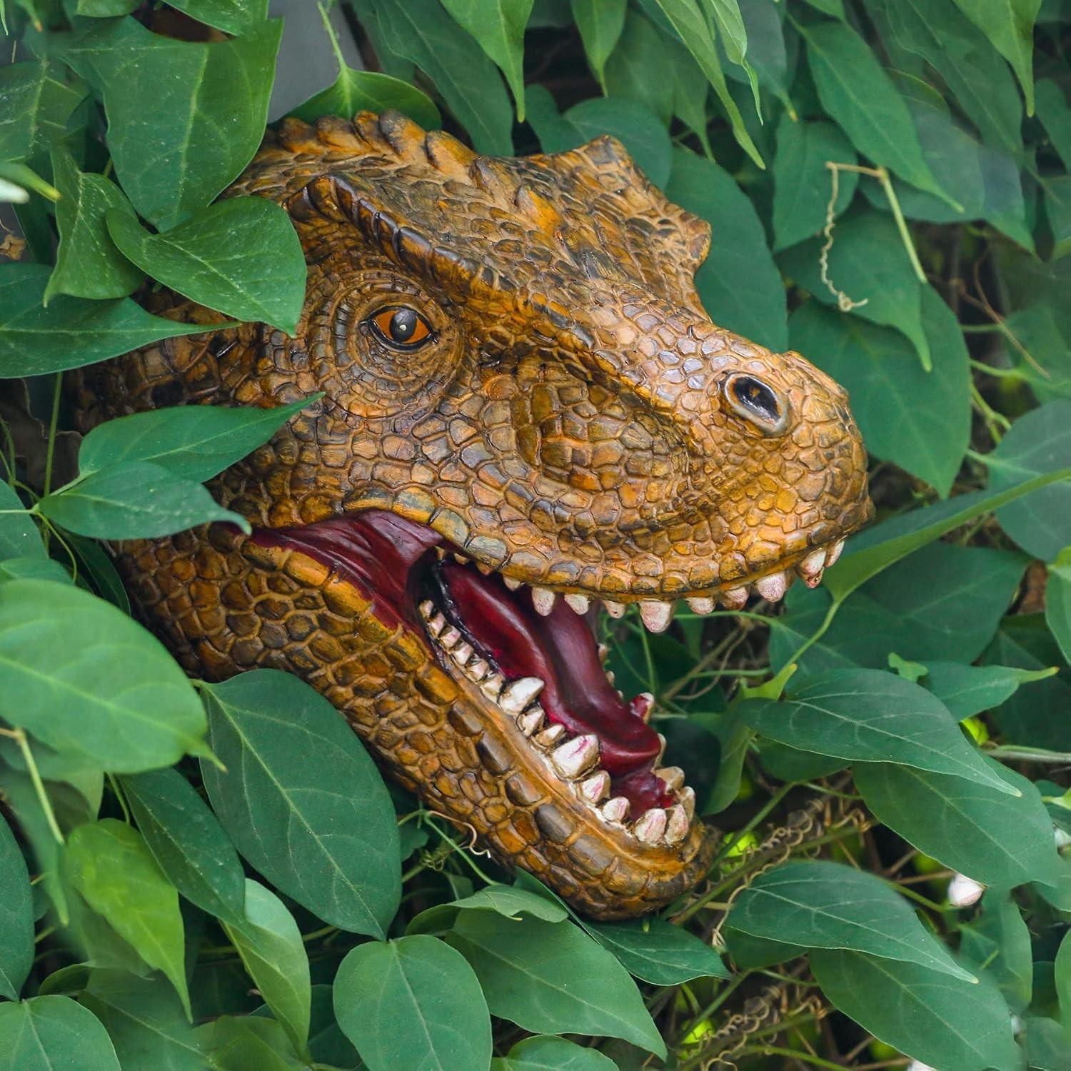 Realistic Small T-Rex Wall Mount Sculpture