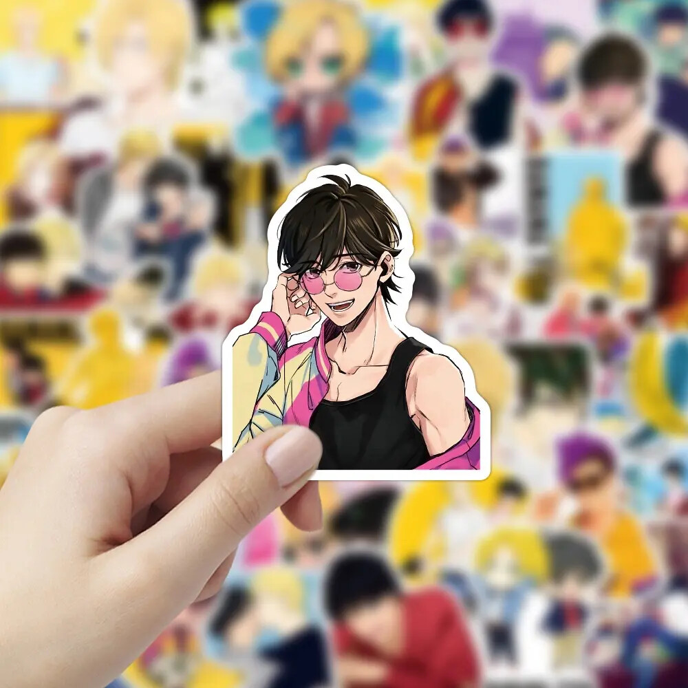 Banana Fish Anime Manga Stickers Random 10/25/50 PCS – No Duplicates