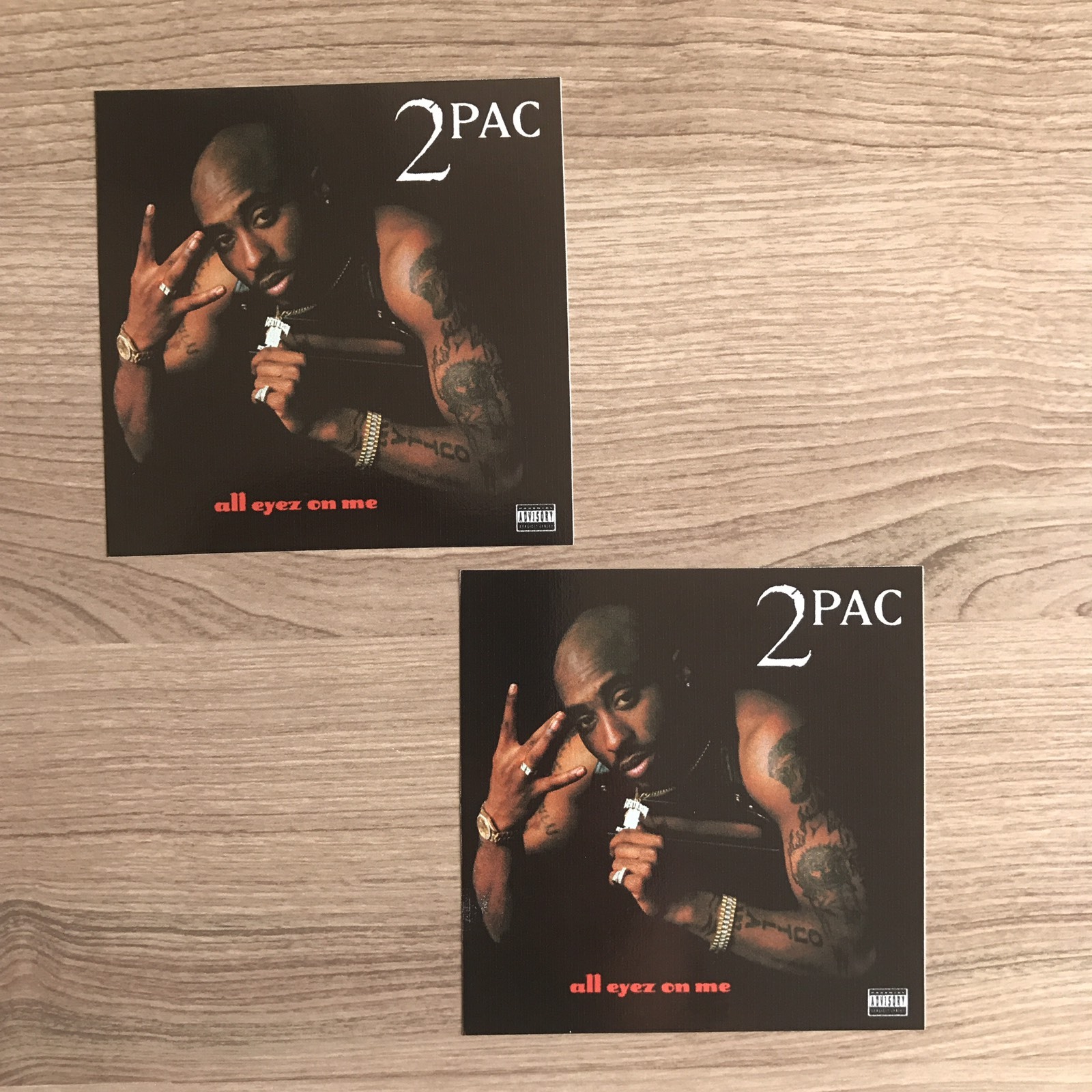 2pac Tupac Shakur All Eyez On Me 4" Wide Vinyl Sticker – BOGO
