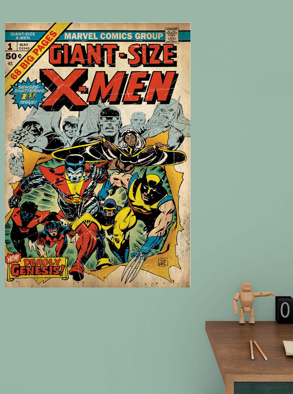 Fathead Giant-Sized X-Men #1 Marvel Comics Heroes Wall Decor New 96-96026