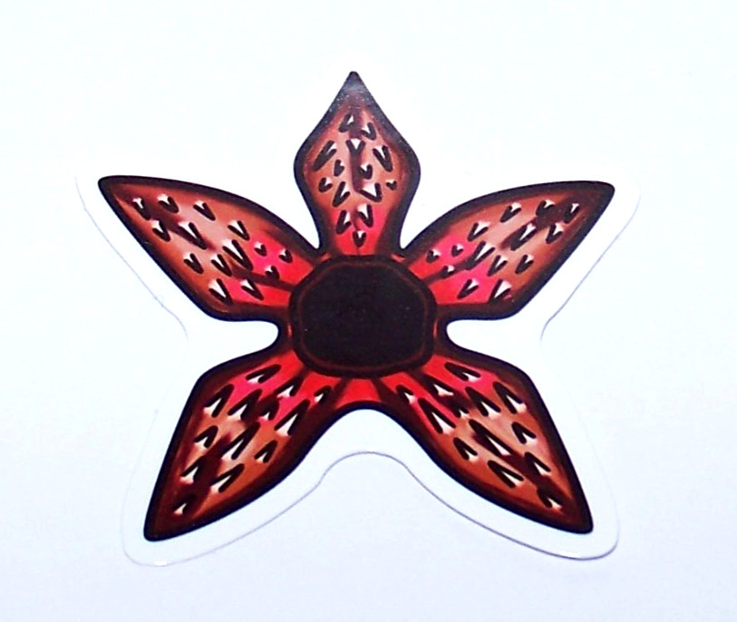 Stranger Things – Cut Sticker Film Decal Movie Horror TV Flower The Demogorgon