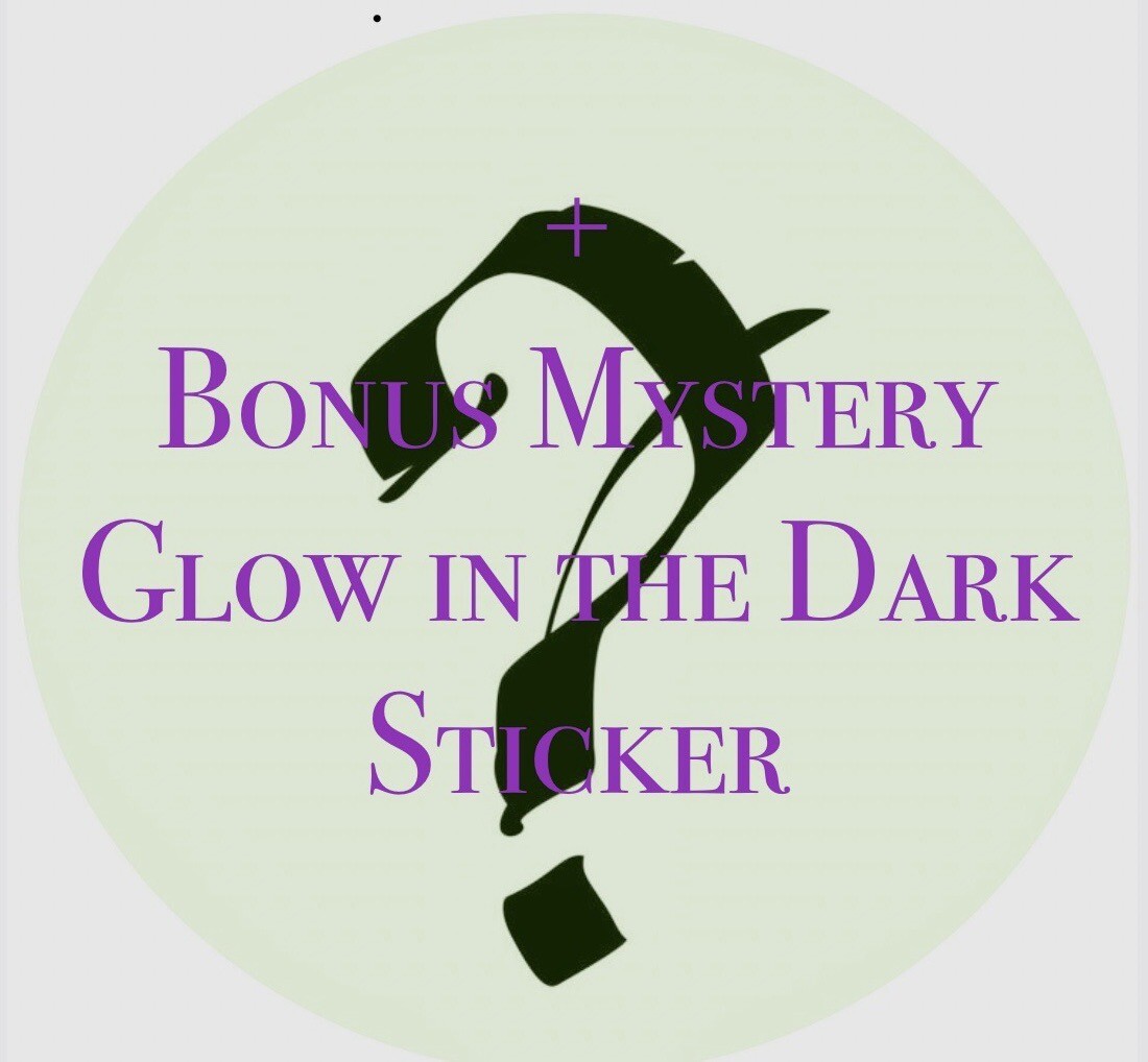 Vinyl Eyeball Stickers 2” Set Of 8 + 1 Mystery Glow In The Dark Fantasy GOT