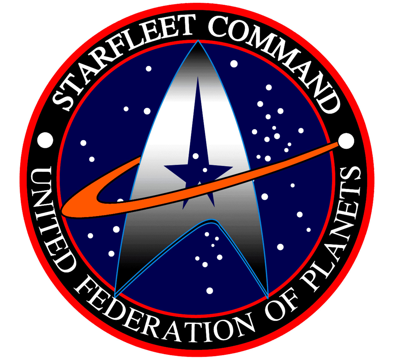 Stark Trek sticker starfleet sci fi skate cell laptop bumper vinyl decal