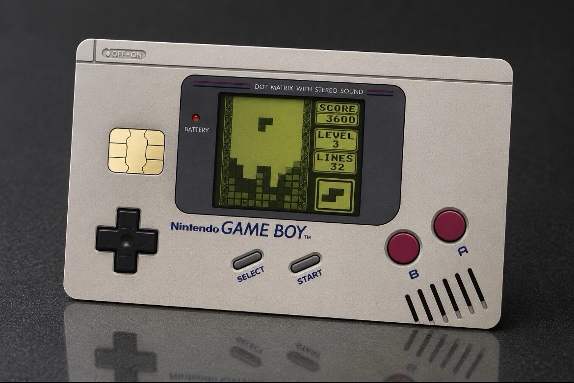 🎮 Original Nintendo Game Boy Credit Card Skin 🎮
