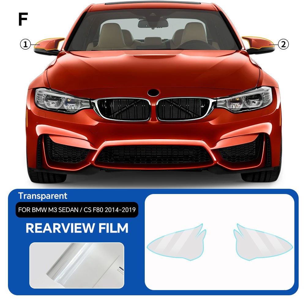 For BMW M3 Sedan CS F80 2014-2019 Full Car Precut Paint Protection Film PPF TPU