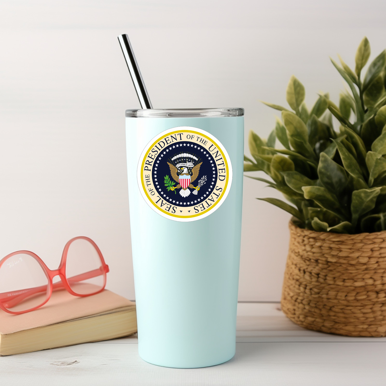 NEW- US Presidential President Seal Vinyl Sticker Decal – 3 INCHES