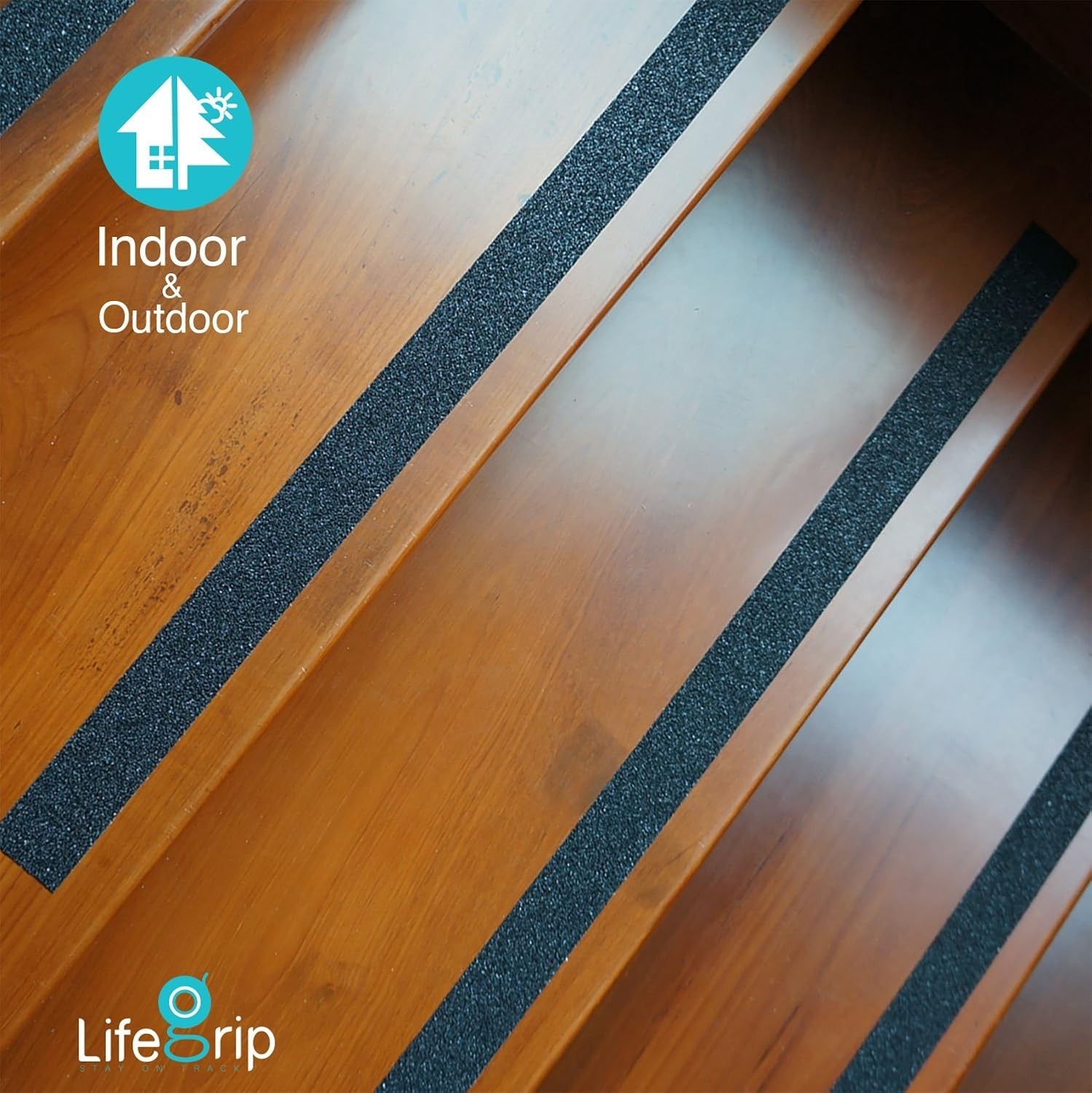 Anti Slip Tape – 4" X 30 ft – Grip & Friction Tape for Outside Steps,