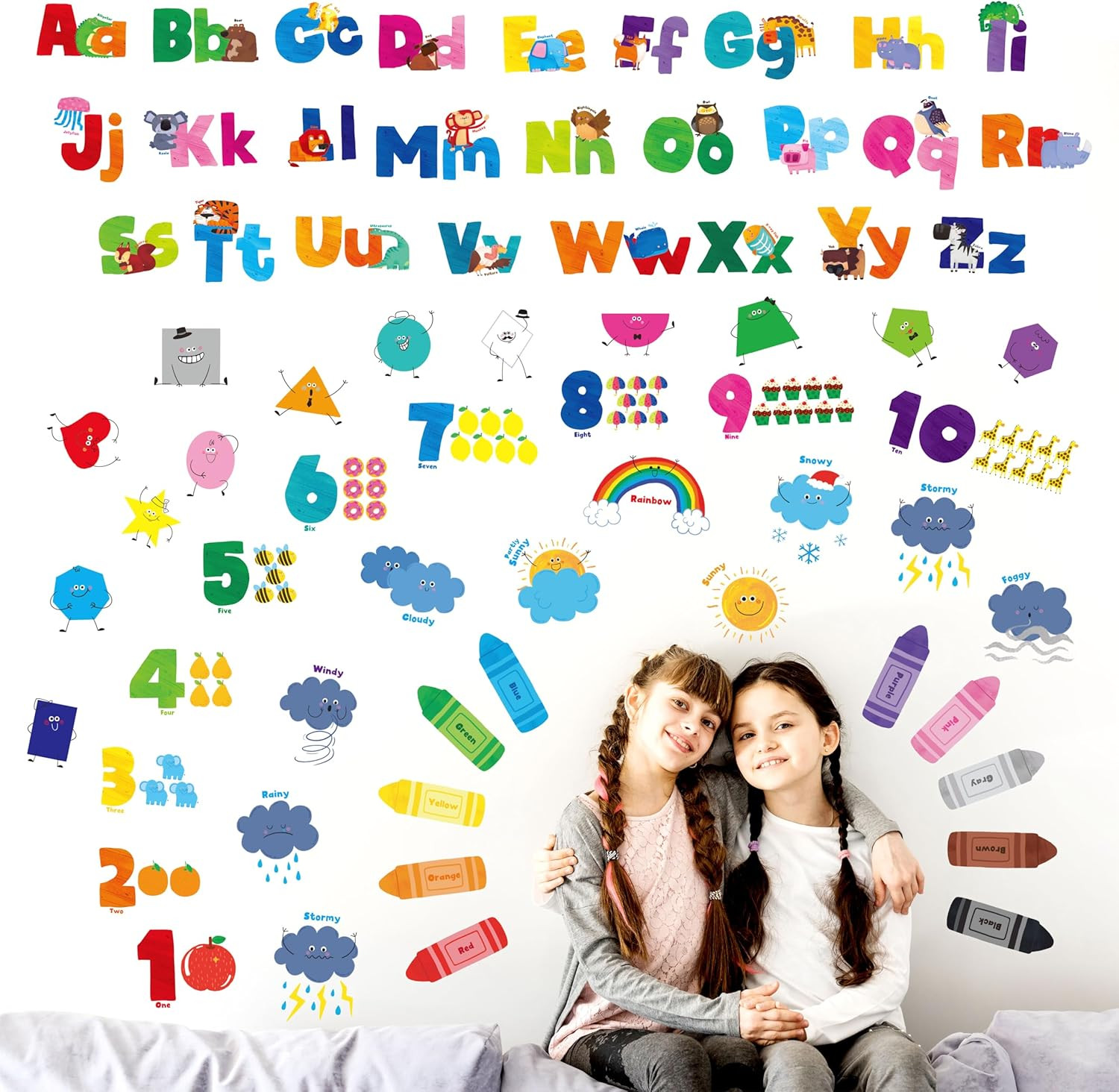 230+ PCS Large Butterfly Wall Decals, Self-Adhesive Vinyl Butterfly & Dot Sticke