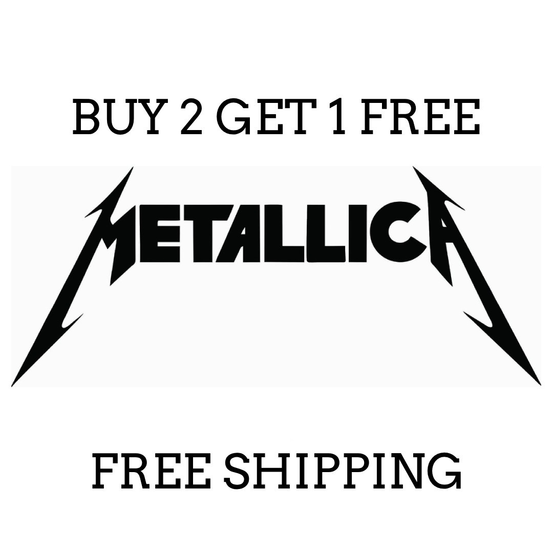 METALLICA Vinyl Die Cut Car Decal – FREE SHIPPING