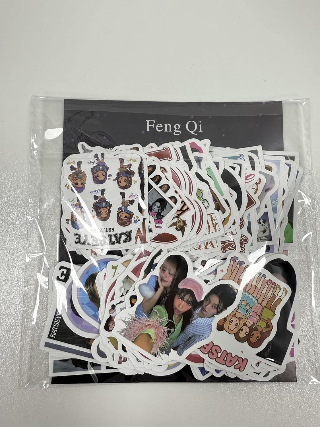 120 PCS KATSEYE Stickers, Waterproof Vinyl Pop Korean Girls Stickers for Lapt…