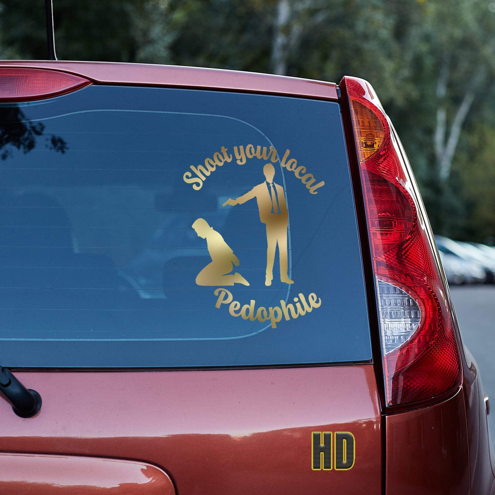 Save the kids 3, anti pedo, YAP, MAP, vinyl decal, unalive, truck window car