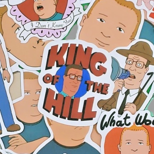 50pc Texas Propane Boy Sticker Pack 90s TV Comedy Cartoon Adult Animation Decals