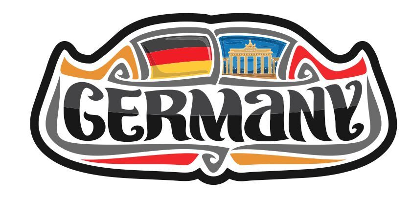Germany Sticker Stickers A375
