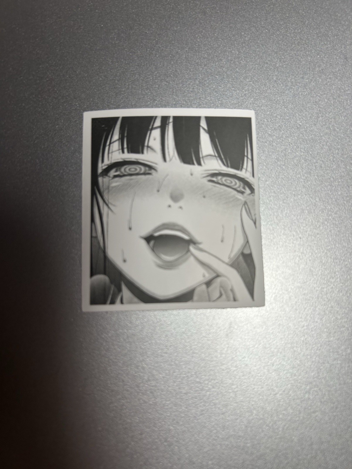 black and white waifu lewd stickers