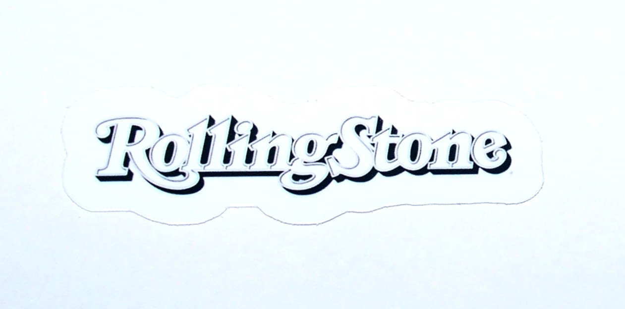 ROLLING STONE Logo Cut Sticker Decal Band Music Rock – Rolling Stone Magazine