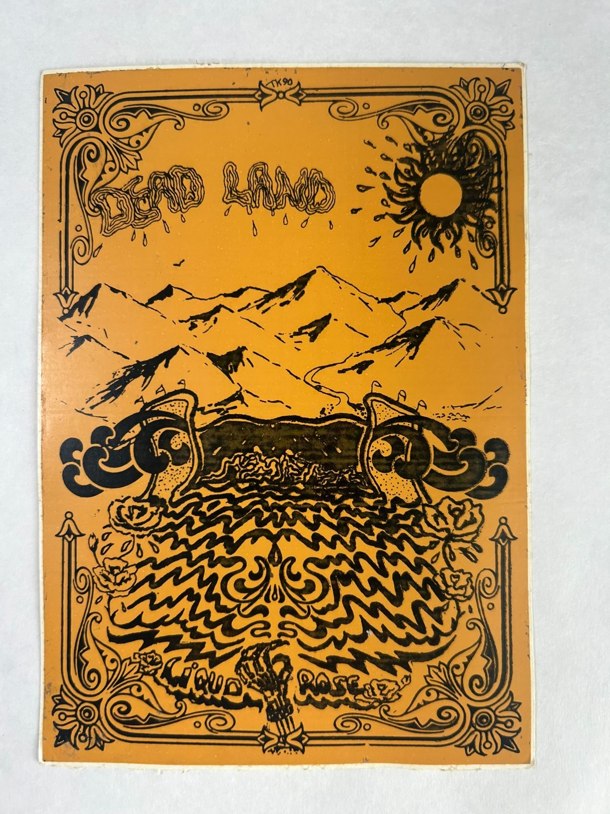 "Dead Land" Grateful Dead Decal