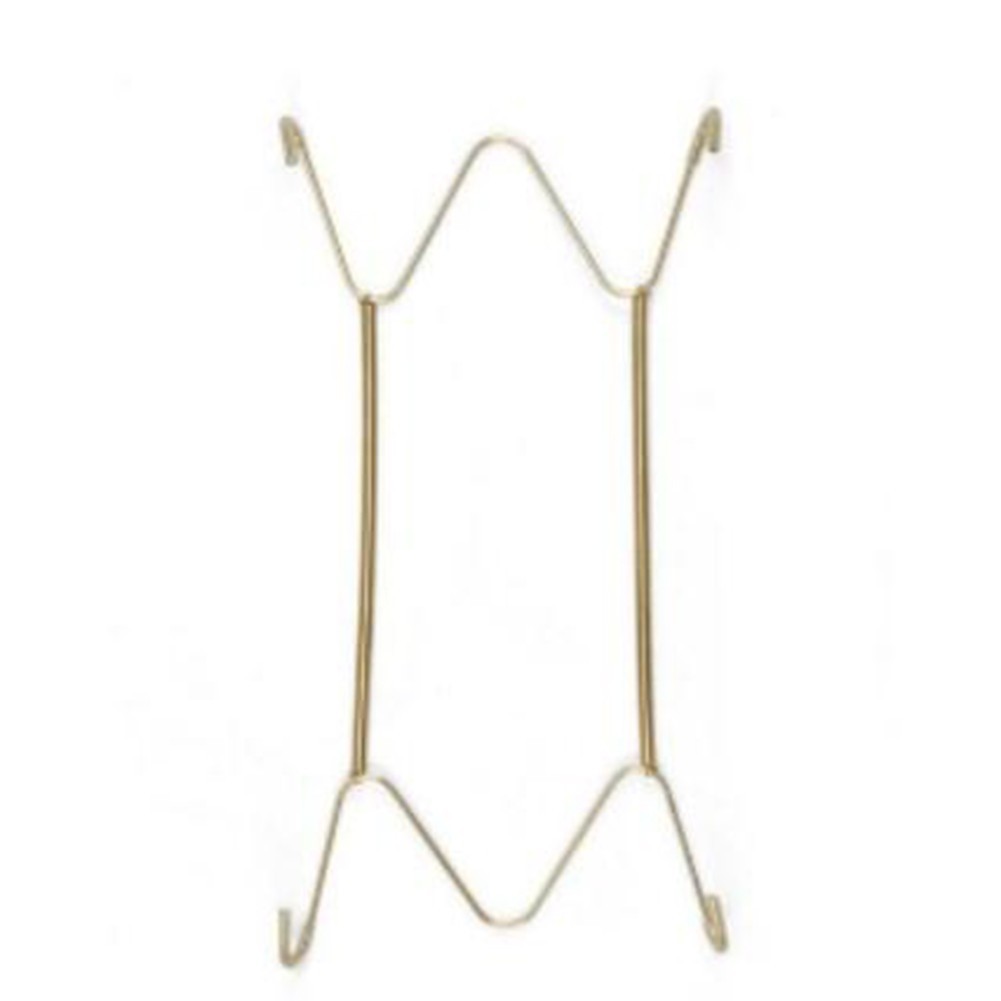 1pcs Wall Display Invisible Dish Hangers Adjustable Plate Spring Holder 8-16inch