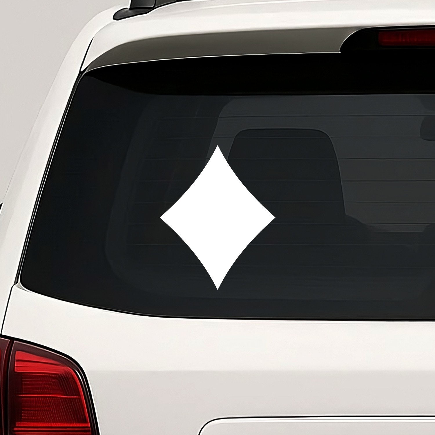 Diamond Vinyl Die Cut Decal Sticker – Playing Card Poker
