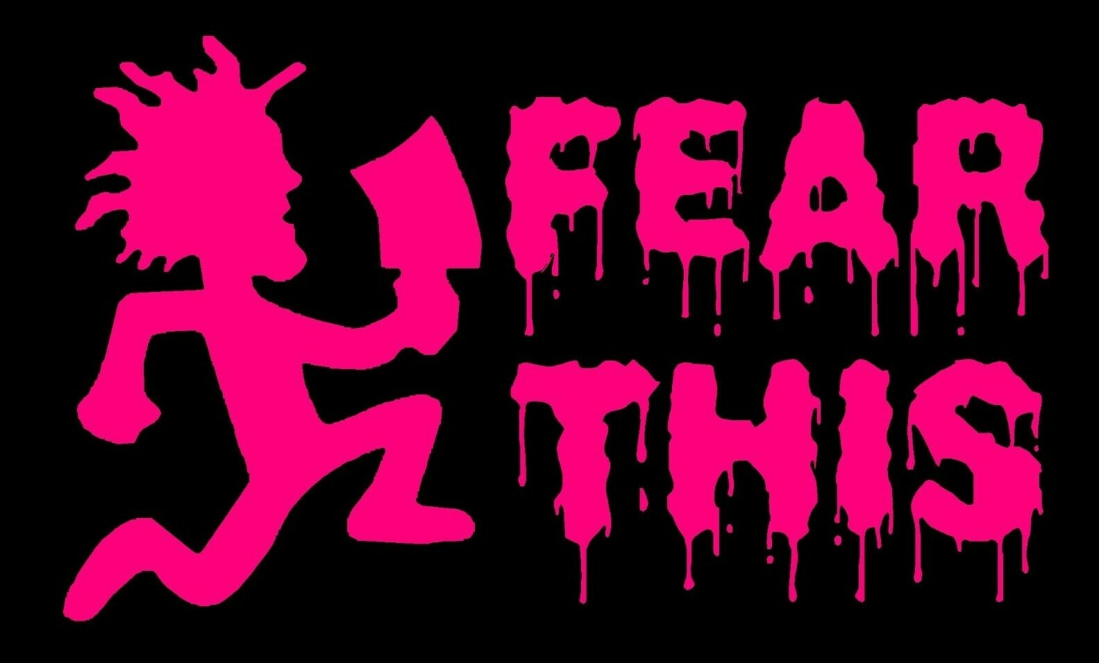 Fear This Hatchet Man Decal ICP Vinyl Juggalo Sticker Choose size and color