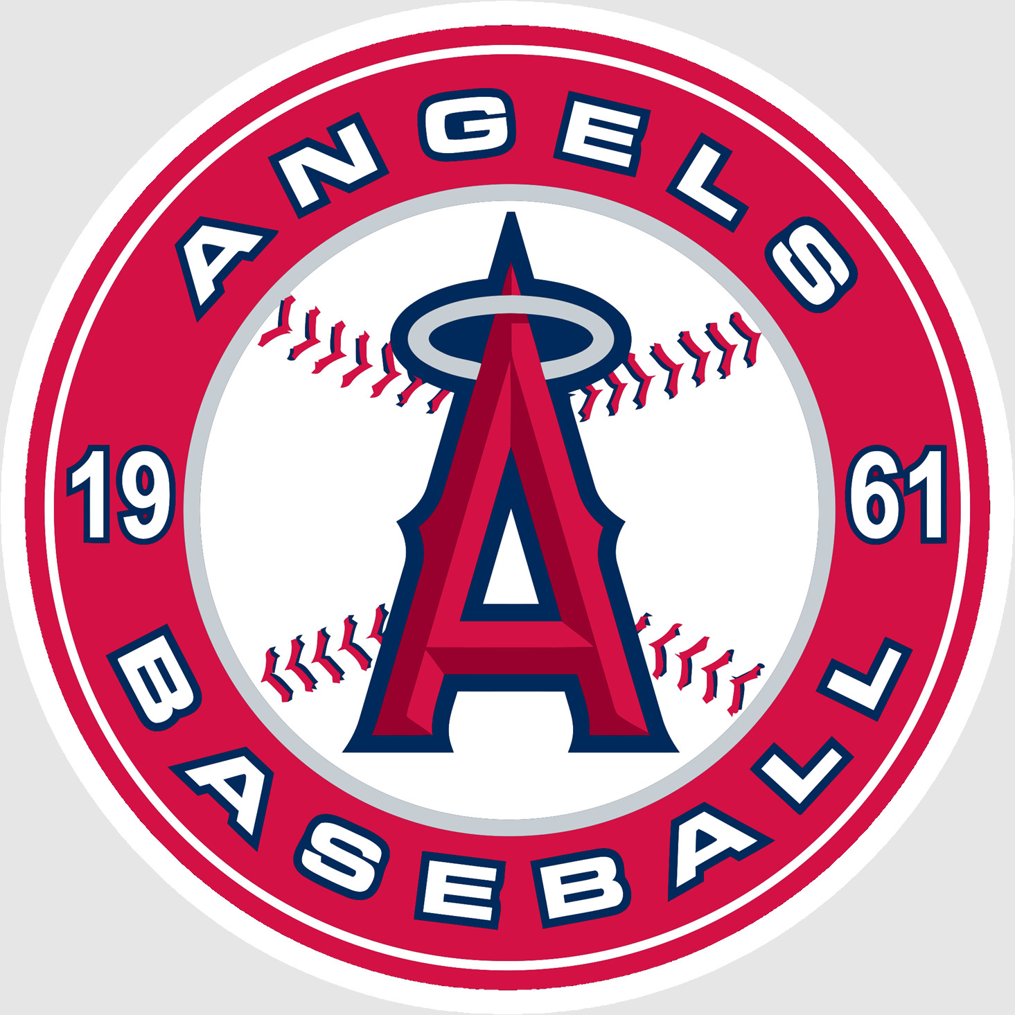 Los Angeles Red Navy Baseball Weather Resistant Vinyl Sticker/Decal 13