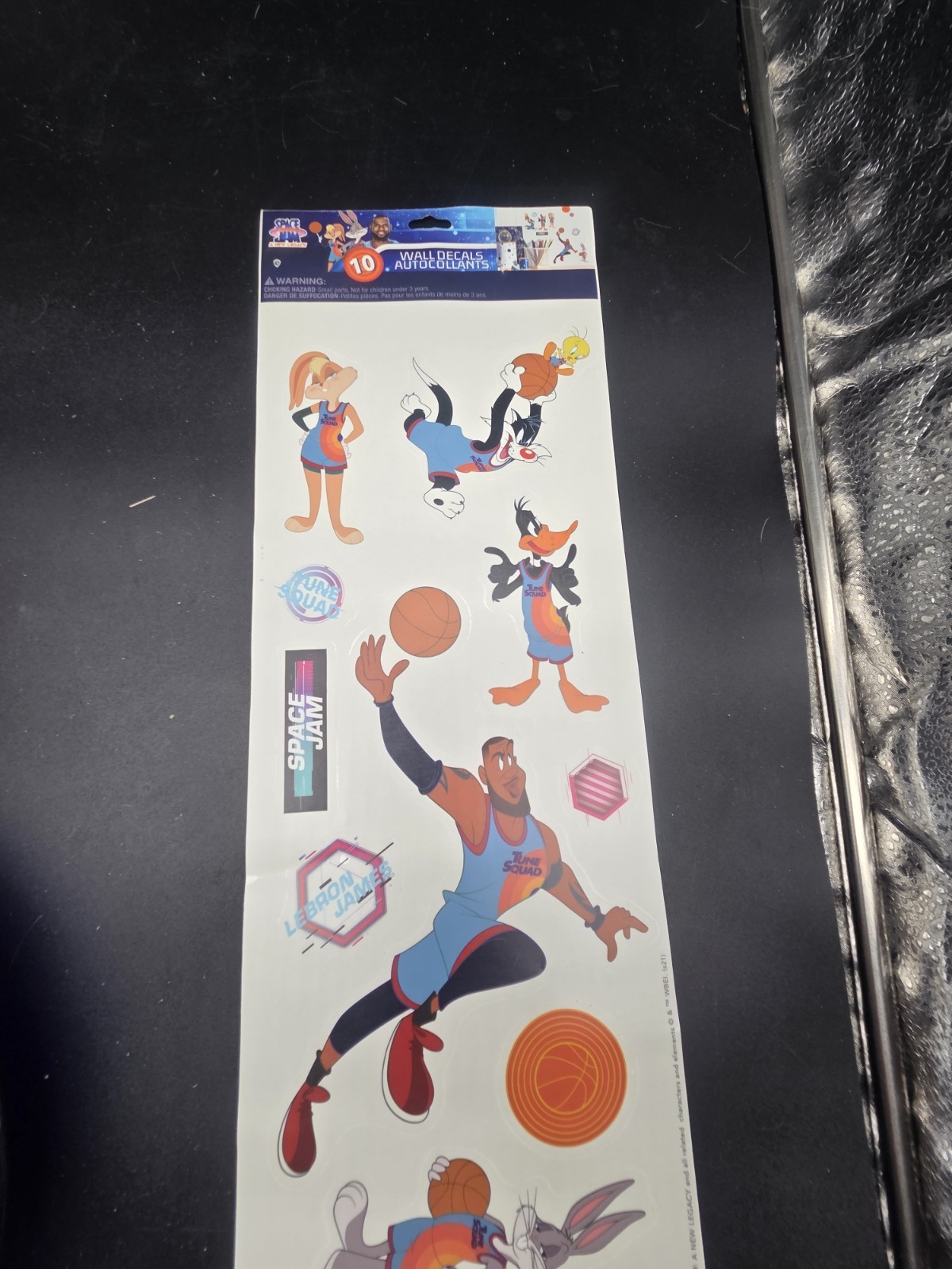 Space Jam A New legacy 10 Wall Decals Autocollants Lebron James