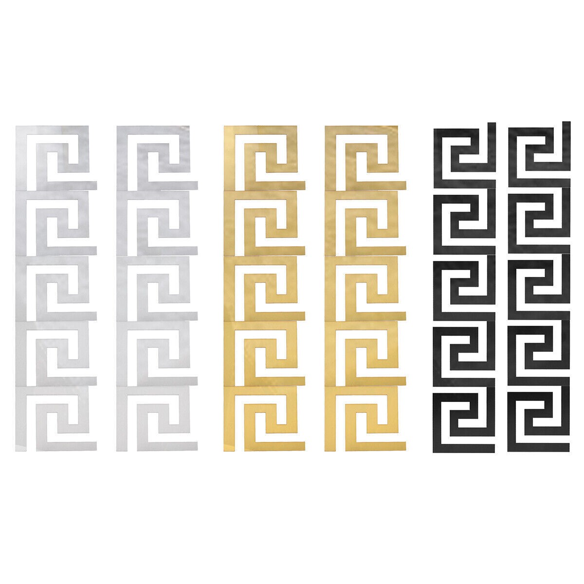 10-30PCS 3D Acrylic DIY Mirror Tile Wall Sticker Removable Decal Art Mural Decor