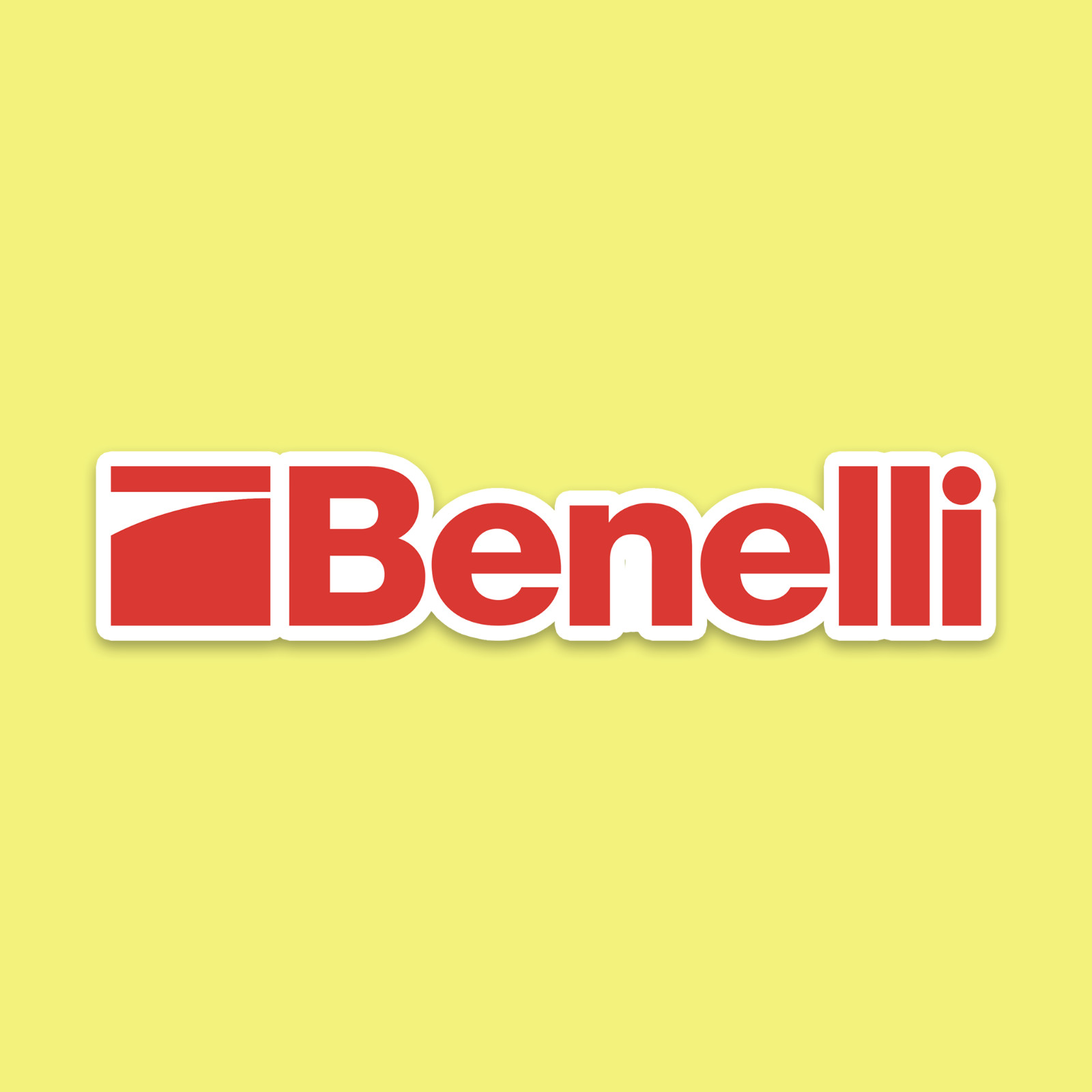 Benelli Logo Sticker – 4 Inch – Vinyl Decal Waterproof High Resolution Gun Decal