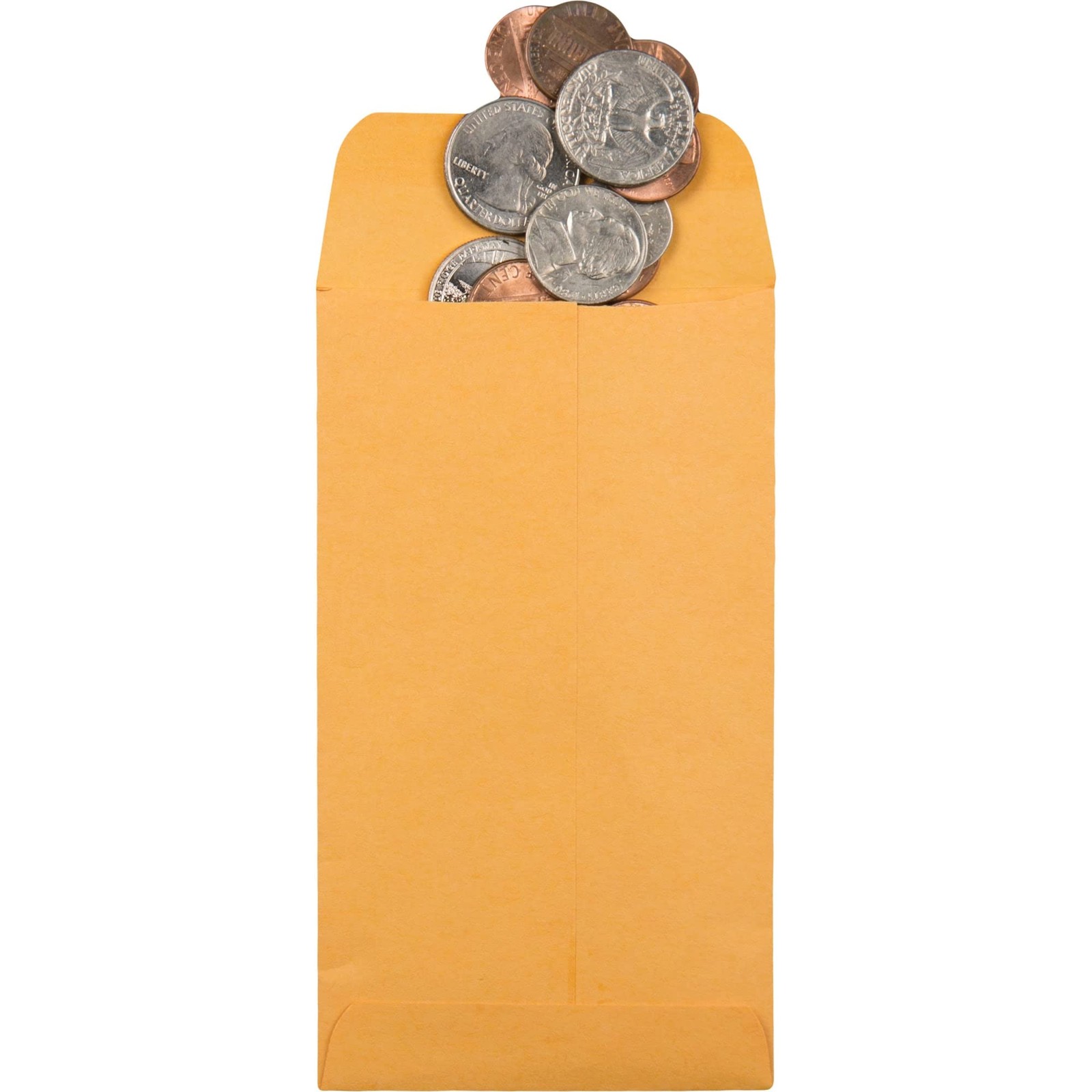 Quality Park #5 1/2 Coin Envelopes, 3 1/8 x 5 1/2, Gummed, Small Parts, Jewelry