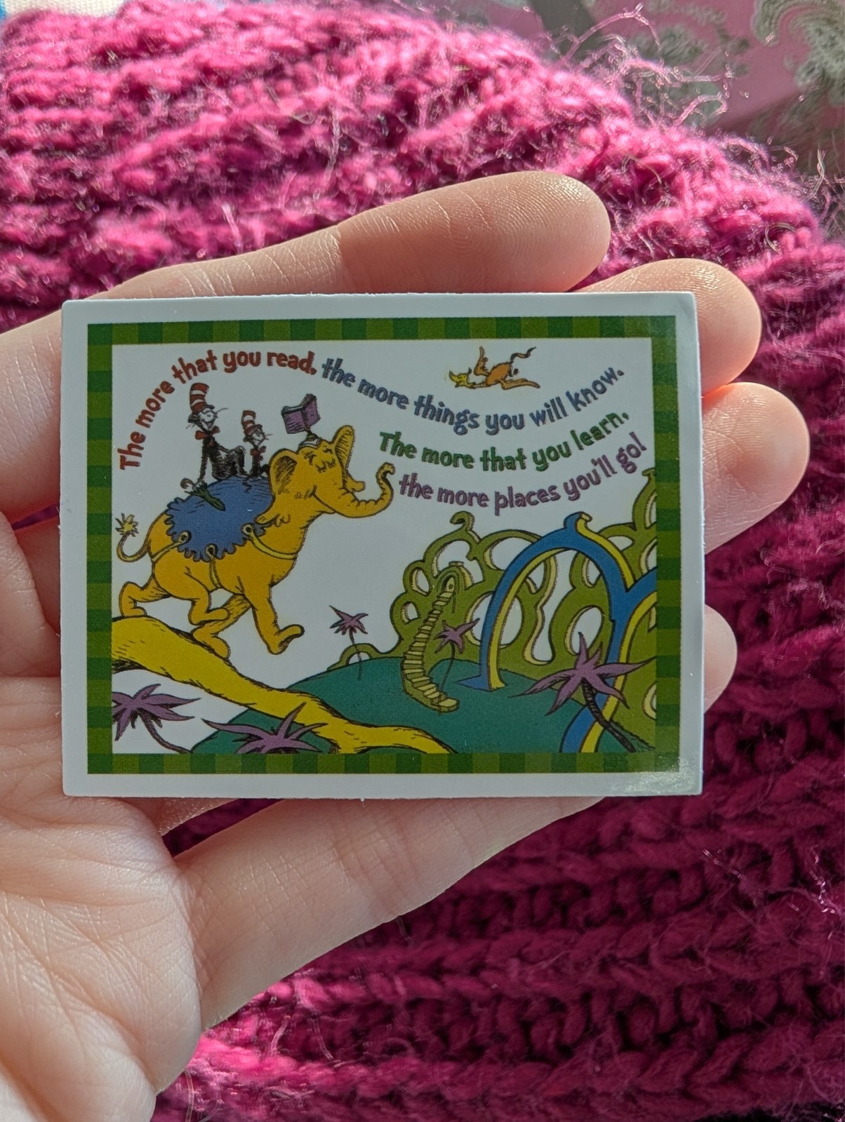 Dr. Seuss Sticker