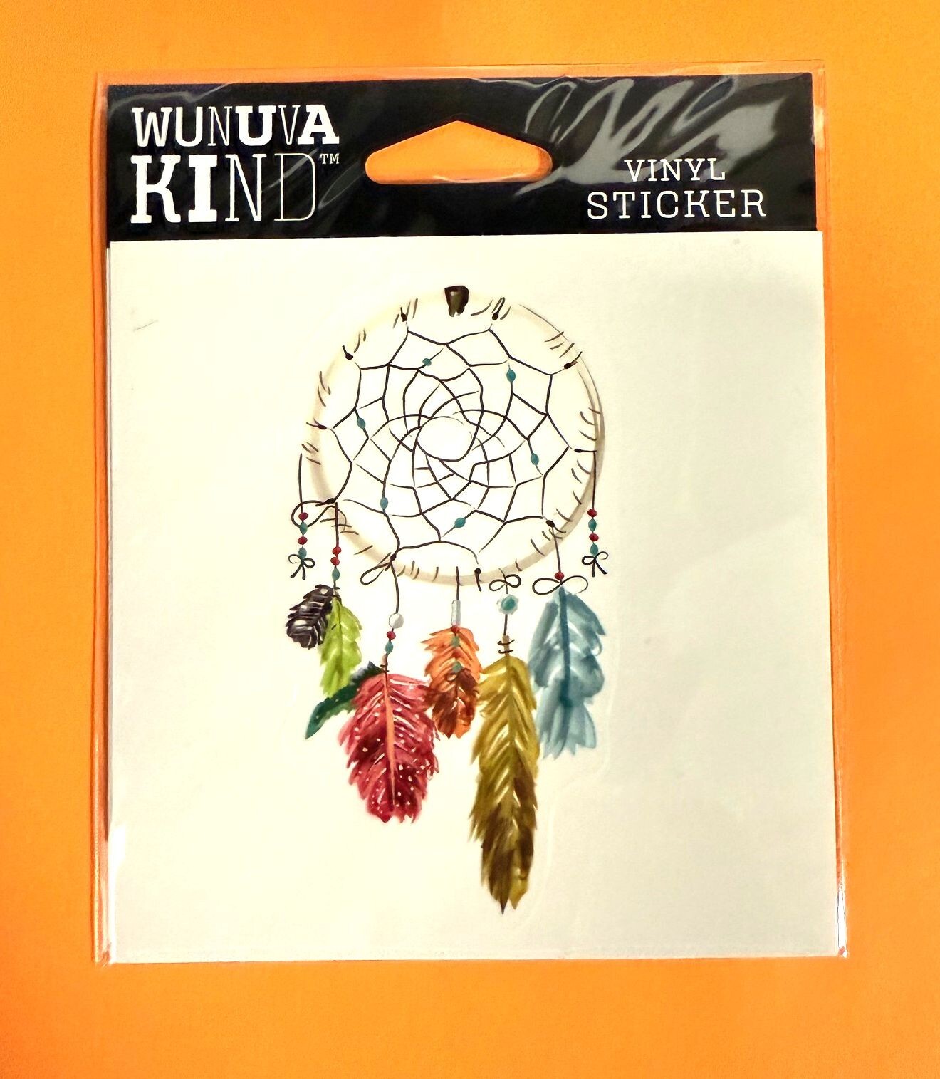 DREAM CATCHER FEATHERS DIE CUT 4" VINYL DECAL STICKER FREE SHIP